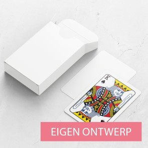 Gepersonaliseerde speelkaarten huwelijksbedankje - Eigen ontwerp - kaarten