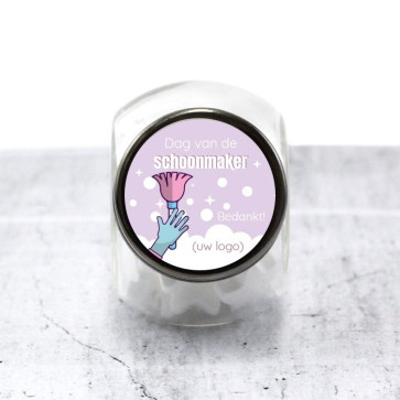 Candy Jar zakelijk bedankje - Sparkling Clean