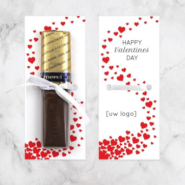 Merci Chocolaatjes zakelijk bedankje - Valentine Love
