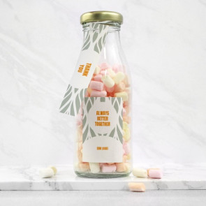 Melkfles zakelijk bedankje - Floral Frame